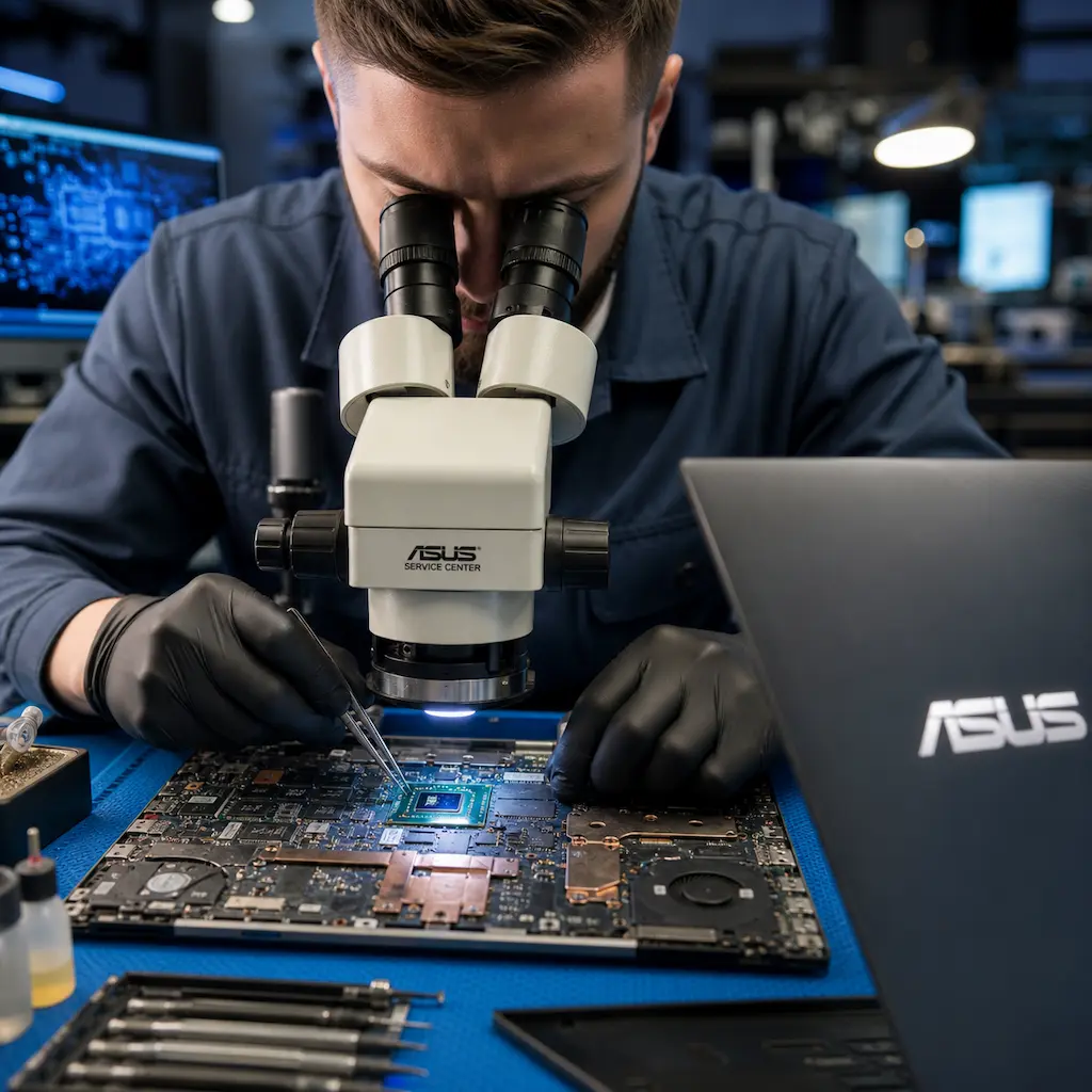 Замена видеокарты ноутбука Asus в Новочеркасске