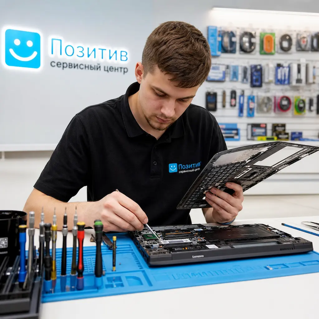 заменить клавиатуру на ноутбуке Lenovo в Новочеркасске