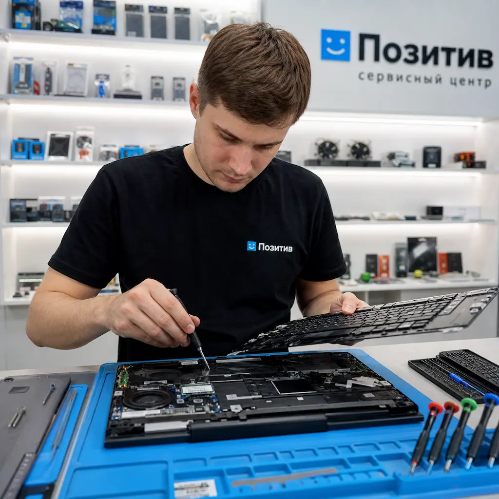 заменить клавиатуру на ноутбуке Samsung в Новочеркасске