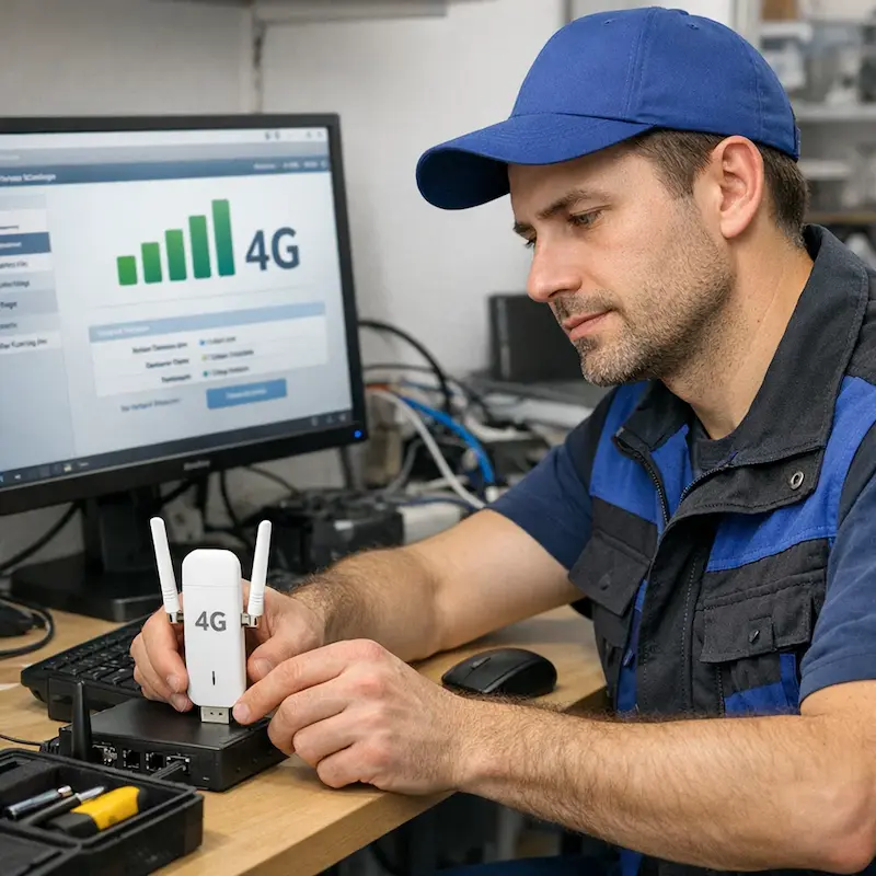 Настройка LTE модема в Новочеркасске