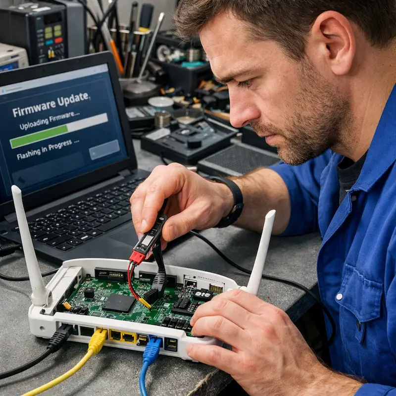 Обновление прошивки роутера в Новочеркасске