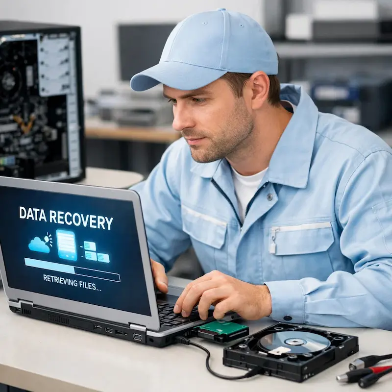 Восстановление данных и файлов в Новочеркасске