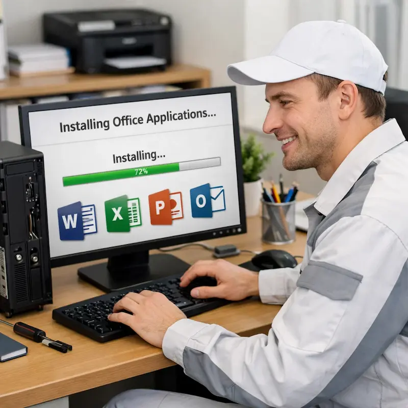 Установка и настройка программ на компьютере в Новочеркасске