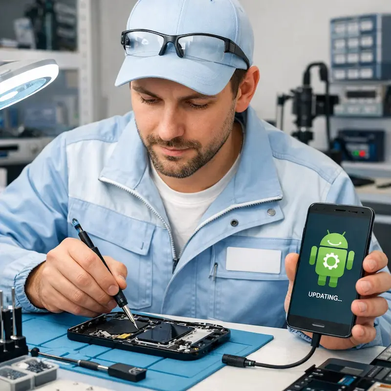 Настройка системы Android в Новочеркасске