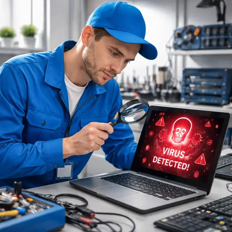 Поиск компьютерных вирусов в Новочеркасске